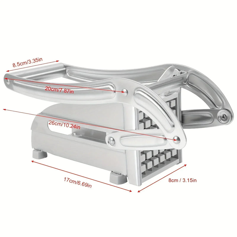 Kitchen tools are good helpers, potato slicer, manual french fry slicerr