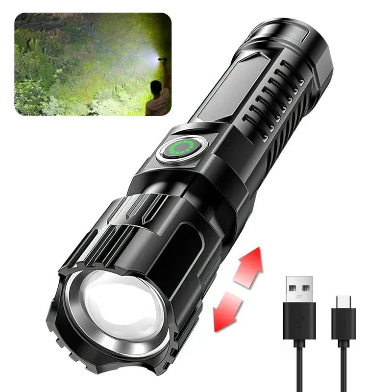 High Strong Power Led Flashlights 2000LM Tactical T
