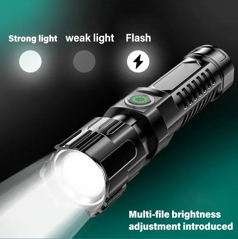 High Strong Power Led Flashlights 2000LM Tactical T