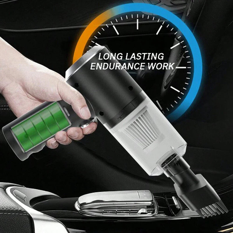 High Power Wireless Vacuum Cleaner Dual Use for Home and Car