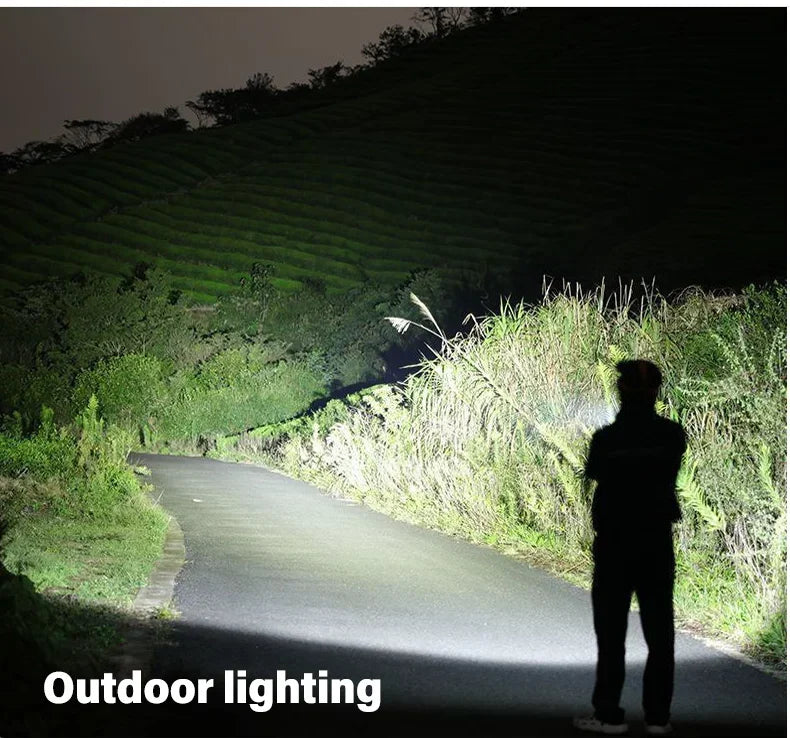 High Strong Power Led Flashlights 2000LM Tactical T