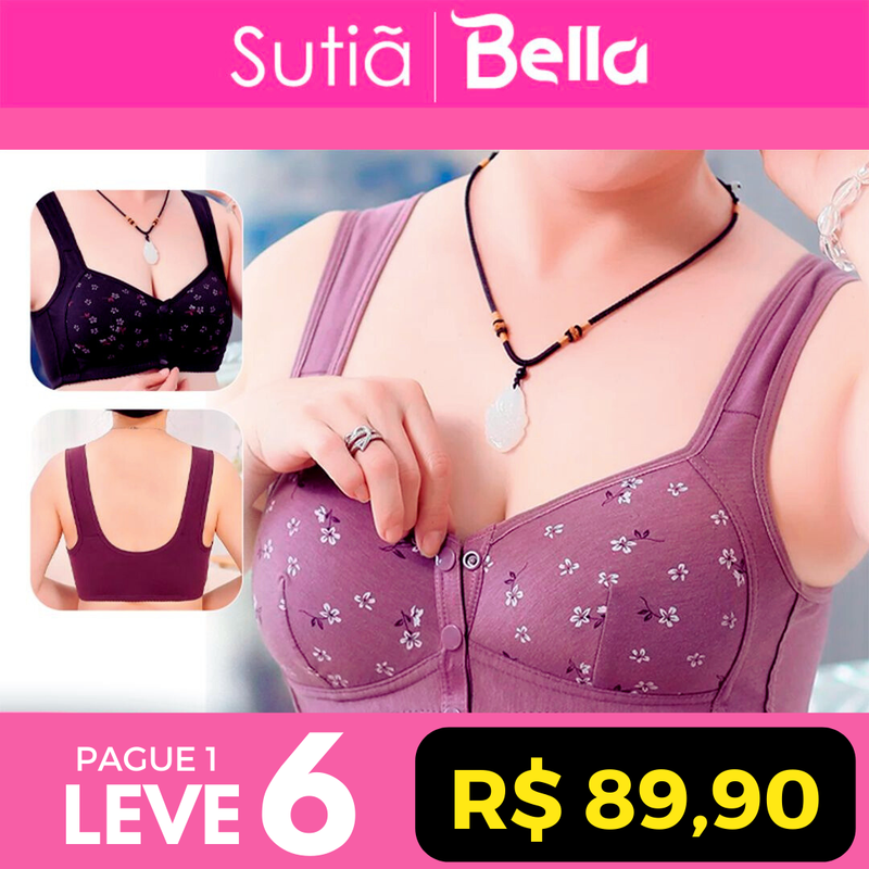 Sutiã Confort Lady | PAGUE 1 LEVE 6